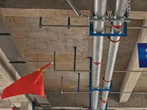 平鲁管廊支架的安装方法